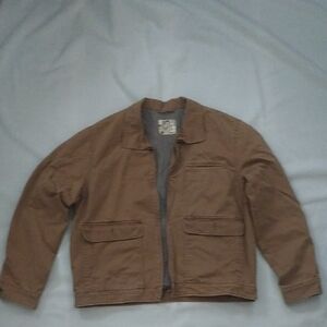 Old Navy Men's Tan Work Jacket